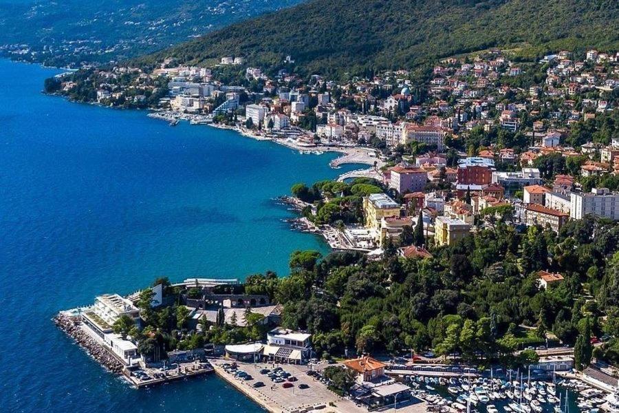 Villa Adriatic, Apartment Enio With Swimming Pool, Panoramic Sew View, Free Parking Ičići 外观 照片